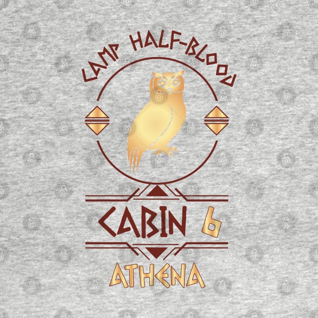 Cabin #6 in Camp Half Blood, Child of Athena – Percy Jackson inspired design by NxtArt